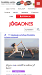 Mobile Screenshot of jogadnes.cz